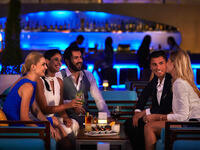 Yas Skylite, Abu Dhabi. Since public drinking is technically illegal in the Emirates, you’ll only find bars and clubs in hotels (Showccasion)