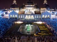 Baiturrahman Mosque, Indonesia: The Baiturrahman Grand Mosque is a symbol of religion, culture, spirit, strength, struggle and nationalism of the Acehnese people. The mosque is a landmark of Banda Aceh and has survived the 2004 Indian Ocean tsunami. (AFP PHOTO)