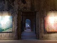 Beirut-based British artist Tom Young launched his latest enchanting exhibition entitled The Grand Sofar Hotel, comprising 40 artworks on canvas (Twitter)