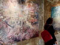 Increasingly impressive art exhibition in Lebanon's Sofar Grand Hotel (AFP)