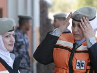 In addition to the army, many officers in the civil state agencies took part in the Dead Sea search and rescue operation. (Twitter)