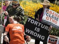 Force Feeding, Quite often hunger striking prisoners are force fed in order to keep them alive (to be further tortured). The World Medical Association holds that it is unethical for a doctor to participate in force feeding. Basically, it violates international law. (AFP/ File Photo)