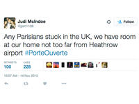 UK residents offer homes to stranded French