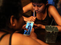 Lebanese maids as models