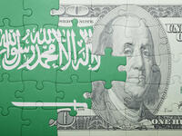 Saudi flag dollar 