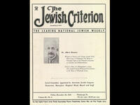 Jewish Criterion Einstein