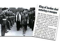 Assassination of King Abdullah
