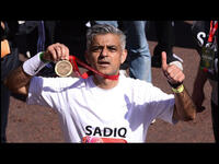 Sadiq Khan London Marathon