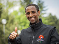 Yonas Kinde refugee athlete