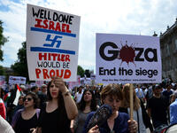 free gaza demonstration