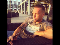 Calum Best and his gf United in the Arab Emirates earlier this year, and the sexy model also smoked up some shisha in Morocco. You and your ripped abs are always welcome to Arabia, Sir! 