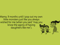 Arab Mother's Day parody cards