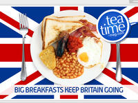 English breakfast British fry-up black pudding ban