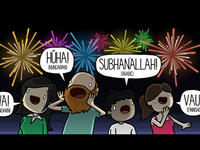 amazed in Arabic