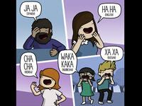 how to laugh in hebrew