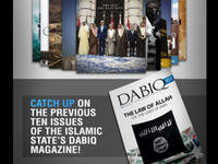 The magazine features transcripts of the final statements of suicide bombers, interviews with the leaders of ISIS affiliates in other parts of the world, and lots of quotes from the Quran, the prophet Muhammad, and 7th & 8th century Islamic leaders.

