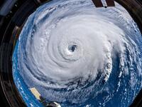 This will be over the Philippines soon, This is Super Typhoon Mangkhut Be Safe Everyone. Photos from Nasa (Twitter)