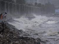 Super Typhoon Mangkhut, the equivalent of a Category 5 hurricane, tore through the Philippines (Twitter)