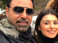 Assi El Hallani and his daughter Maritta