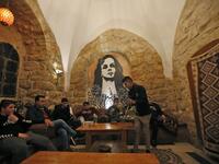 Aziz Hijazi, the venue's 35-year-old Palestinian founder, returned from Turkey to open a traditional men-only bathhouse in Hebron's old city with the aim of bringing in tourists and providing relaxation for its Palestinian residents.
HAZEM BADER / AFP