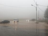 Floods in Jordan caused closure in a lot of the roads. (Twitter)