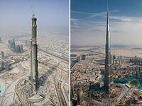 #10yearschallange for Burj Khalifa which is the tallest building in the world soaring over Dubai at 828 meters tall - That’s twice as tall as the Empire State Building.  (Twitter)