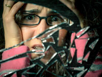 Breaking a mirror is believed to bring you bad luck for seven years. However, looking through a broken one means you will die soon. (Shutterstock/ File Photo)