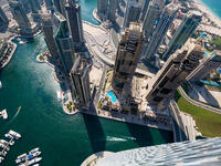 Dubai Marina aerial view. (Shutterstock/ File Photo)