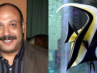 النجم الراحل خالد صالح أيضاً كانت له مشاركة في أفلام ديزني، حيث قدم شخصية جل في الفيلم الشهير البحث عن نيمو.
