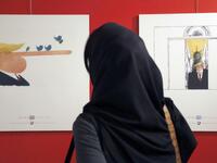 Entries from Thailand- on the left, and Greece- on the right. (AFP) 