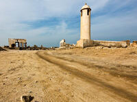 Once a bustling fishing hub in the Gulf, the village of Al-Arish lies just off Qatar’s northern coast. It was abandoned in the 1970s as inhabitants packed up in search of more prolific urban areas, leaving crumbling infrastructure you can still check out today.