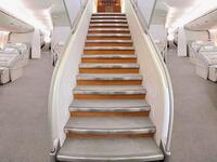 The dining facilities on board Saudi prince Al Waleed bin Talal's Boeing 747. (allofaviation.blogspot.com)