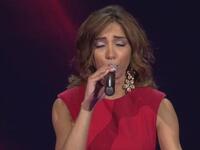 المتسابقة المغربية دنيا بطمة في عرب أيدول