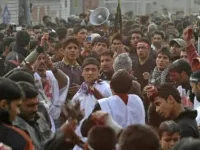 It is commemorated by Shia Muslims as a day of mourning for the martyrdom or sacrifice of Hussein ibn Ali,     
the grandson of the Prophet Muhammad who died at the Battle of Karbala on 10 Muharram in the year 61 AH. 
Participating in Ashura is said to absolve you of your sins - `a single tear shed for Husayn washes away a hundred sins.`