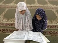 Morocco girls veiling