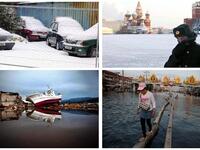 Europe started the year in a white state of snow-crisis at freeze-down mode, and finished the year in a shut-down 
of a different kind, peaking in economic collapse. Severe weather saw Russia's coldest winter. As the year progressed, severe rainfall afflicted Thailand in a record monsoon catastrophe.