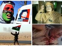 Epic drama from a show-man: Libya went on a journey, spanning theatrical speeches, violent protests and NATO bombs and intervention. The late Colonel Gaddafi was toppled in Tripoli before meeting his people-powered death in Sirte. The transitional government rejoiced victory, raising a new flag, and ushering in a new era for a transformed Libya.