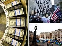 Debt disease occupies world street: A Western Spring came from a jeopardized world economy and people empowered (infected by Arab anger) enough to publicly protest. 'Occupy Wall Street' travelled from the debt-ridden US via London's Stock Exchange, and across many European capitals. The Arab Spring had shed paper-note leaves in a Western 'Fall'.