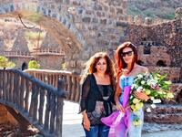 Dominique Hourrani--see slide one--following the Hasbaya Festivals: A trip to the shrine of the Prophet Ezekiel and to the Wazzani Castle in South Lebanon. 