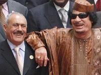 Giving his buddy in unpopularity some friendly advice: “Muammar Gaddafi advises the President of Yemen Ali Abdullah Saleh to step down to prevent bloodshed.” Again, what??