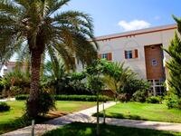 Aisha's house: This is where loyal daughter and legally trained spokesperson, nicknamed the
 ‘Claudia Schiffer of North Africa’ because of her bleached blond hair and European education, spent her down time.
