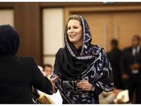 عائشة - (34 عاما)، الابنة الوحيدة للقذافي وهي محامية وقد انضمت إلى لجنة الدفاع عن الرئيس العراقي السابق صدام  وتلقب"كلوديا شيفر ليبيا".