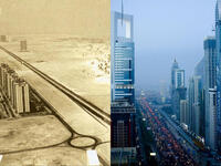 Dubai then and now