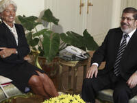 Christine Lagarde visiting Egypt 