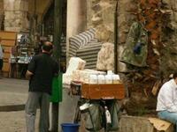 Street coffee seller