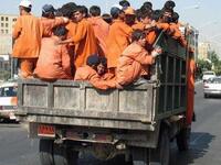 Truck of workers