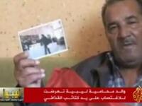والد العبيدي يرفع صورتها أثناء تخرجها من كلية الحقوق وينفي أن تكون متخلفة عقليا.