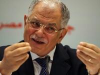 Tunisian Foreign Minister Kamel Morjane addresses a preparatory meeting for the upcoming second Arab Economic Summit.