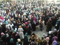 Syrian women bolster Banias: Some 2,000 women rallied "in favor of liberty and in homage of the martyr." Like Yemen and Egypt, women are taking an active lead.
