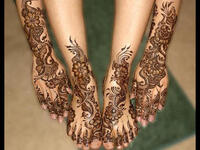 Henna for the bride 